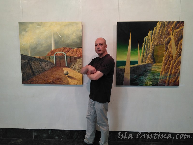 Faustino Rodríguez muestra desde este lunes en Huelva su obra pictórica
