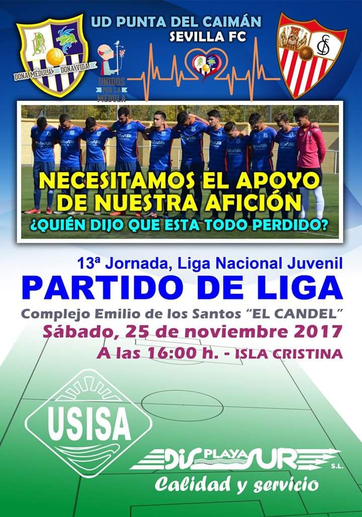 Partidazo de juveniles en Isla Cristina entre el Punta del Caimán vs Sevilla