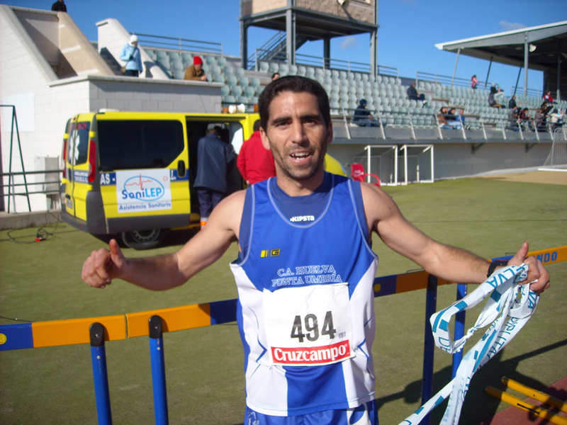 Daniel Andivia campeón andaluz de media maratón