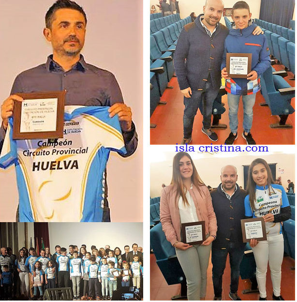 Isla Cristina presente en la Gala del Ciclismo de Huelva