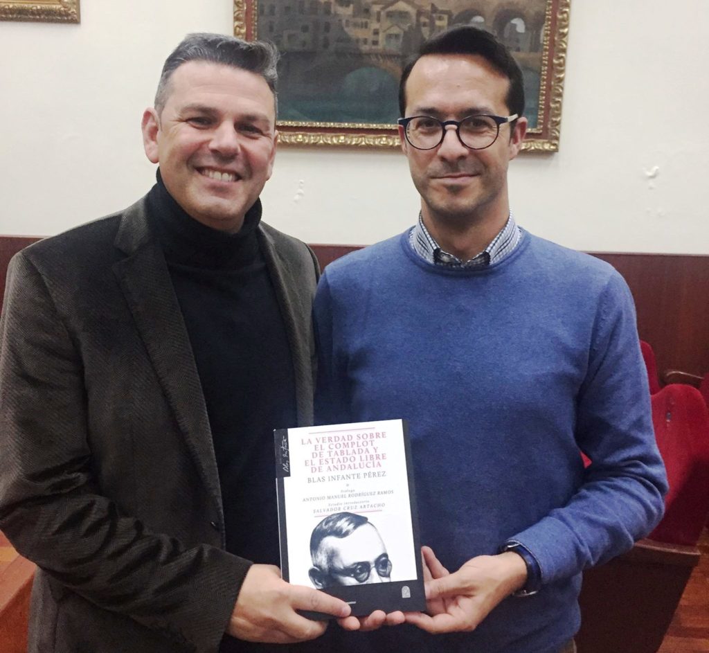 Isla Cristina en la presentación de la nueva edición del libro de Blas Infante