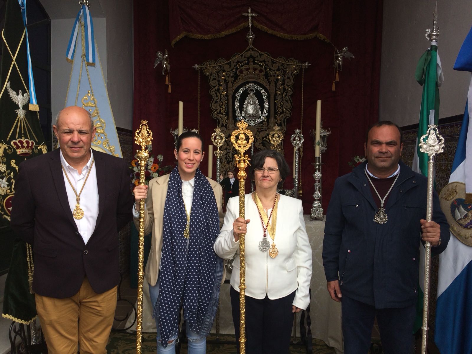 La Hermandad de Isla Cristina acude a la peregrinación de San Juan del Puerto