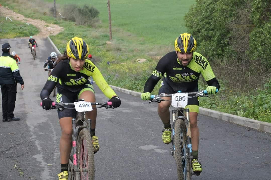 Luis Javier García y Marta Núñez, en el Open de España XCO Cofidis de Valladolid