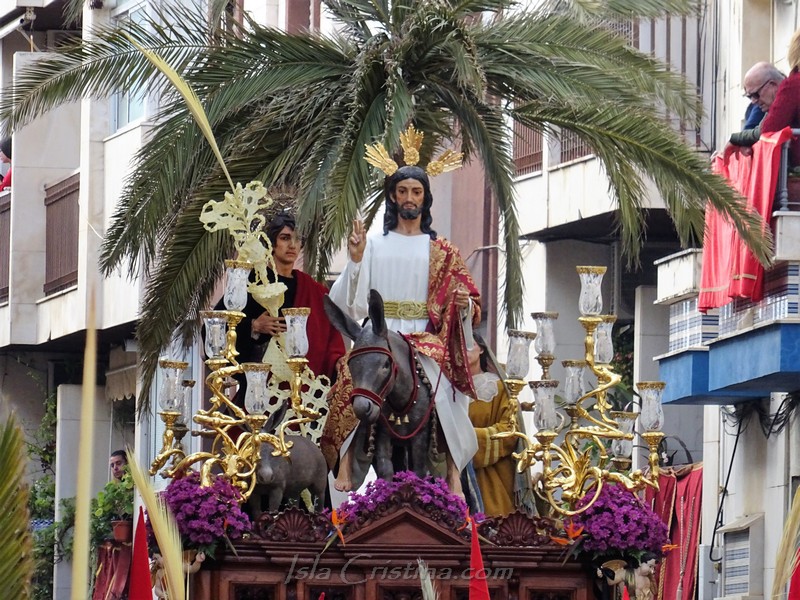 Imágenes “Señor de la Mulita” Semana Santa Isla Cristina 2018