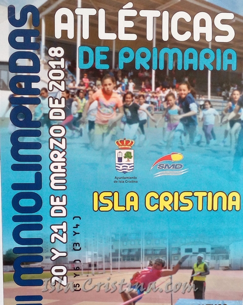 Isla Cristina celebra las “XIII Miniolimpiadas Escolares Atléticas”