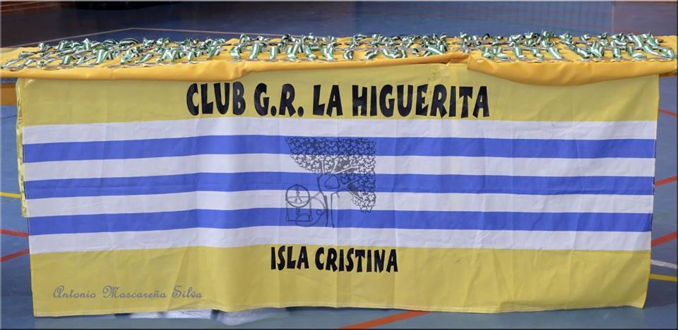 Las Gimnastas del Club La Higuerita en la fase final de la Provincia en Juego