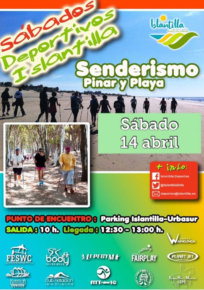 Senderismo Pinar y Playa en los Sábados Deportivos de Islantilla