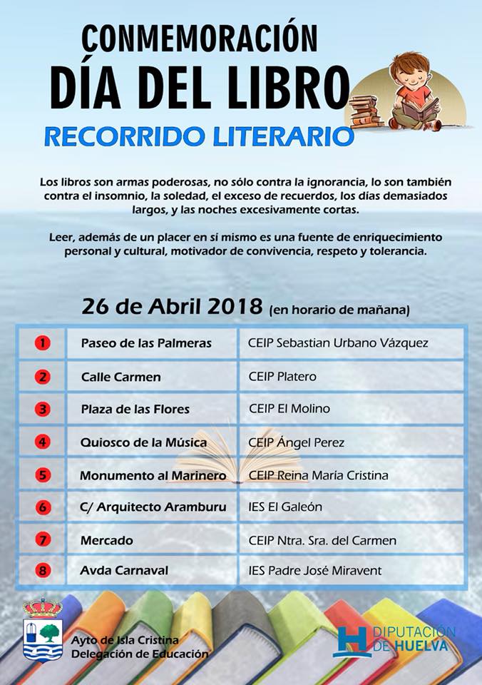 Recorrido Literario de la Comunidad Educativa de Isla Cristina
