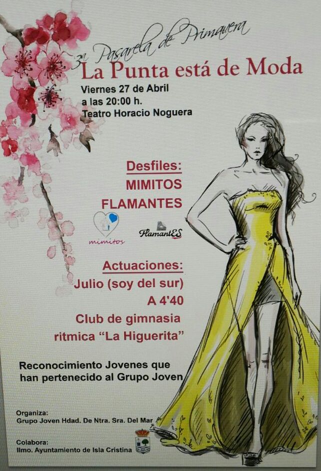 Este viernes Isla Cristina acoge la Gala “La Punta está de Moda”