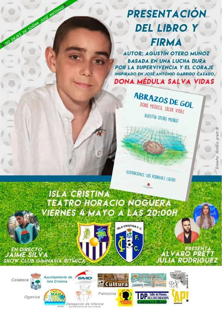 Presentación en Isla Cristina del libro “Abrazos de Gol”