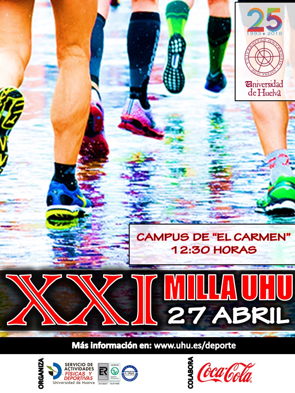 XXI Milla Universidad de Huelva