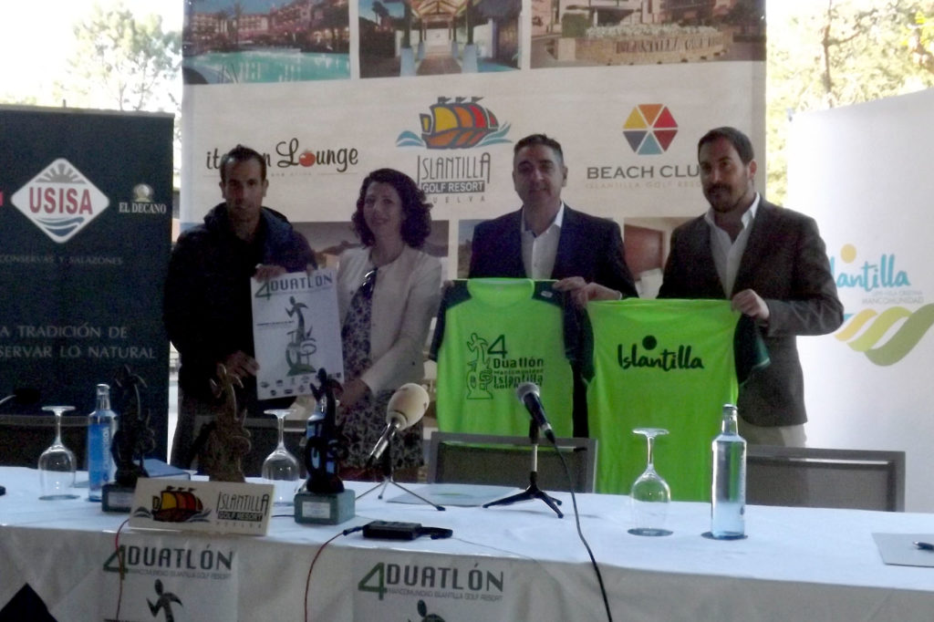 Emilio Martín respalda la IV edición del Duatlón 'Mancomunidad Islantilla Golf Resort'