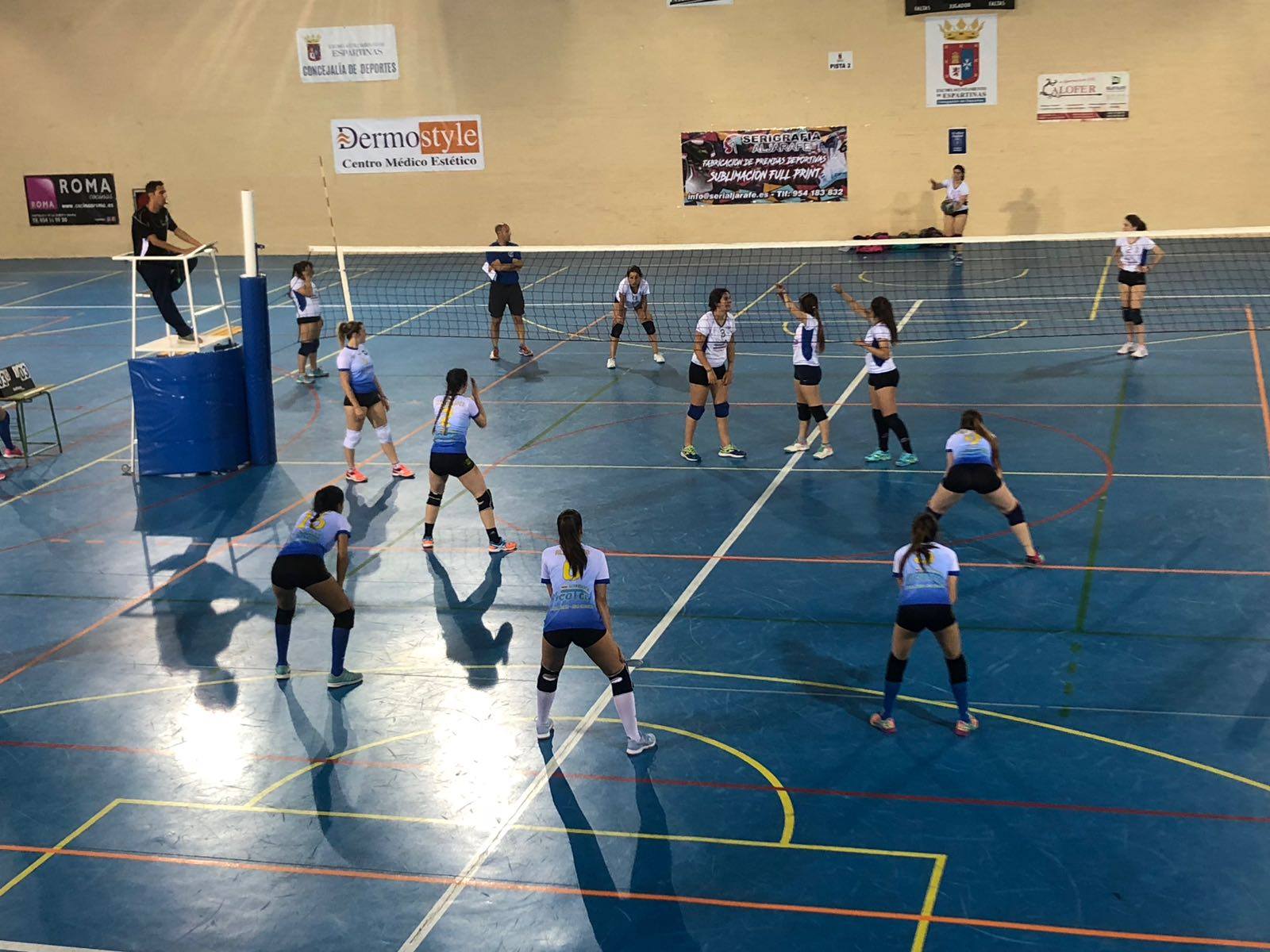 Buen Maratón del Voleibol Isla Cristina en Espartinas
