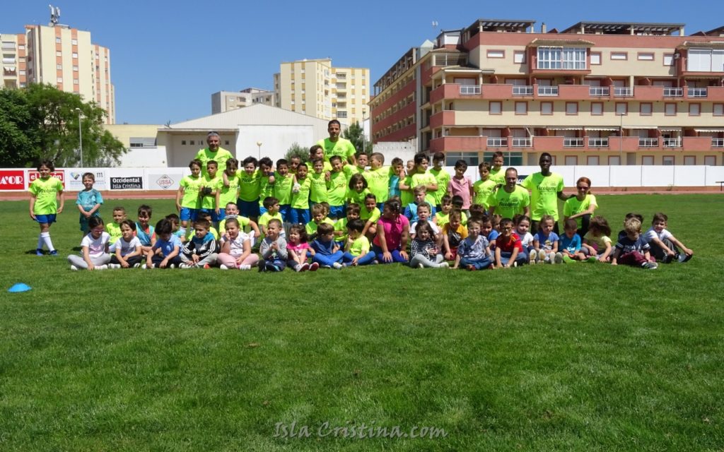Clausurada la temporada de la Academia de Fútbol Base Isla Cristina