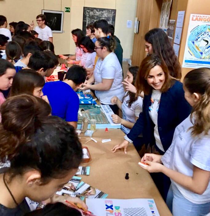 Unos quinientos alumnos y alumnas isleñas han pasado por la IV Feria de las Ciencias en Isla Cristina