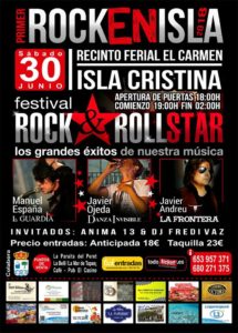 COMUNICADO del Ayuntamiento de Isla Cristina, respecto al festival Rock en Isla.