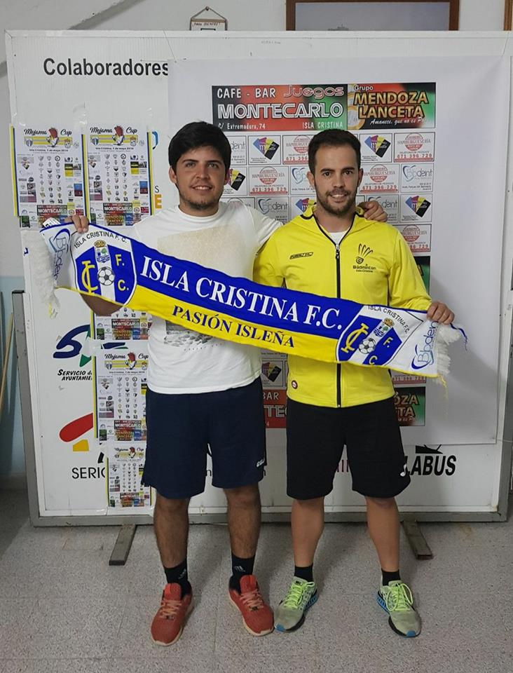 Juan Miguel Porras y José Antonio Figuereo, entrenadores del Juvenil del Isla Cristina