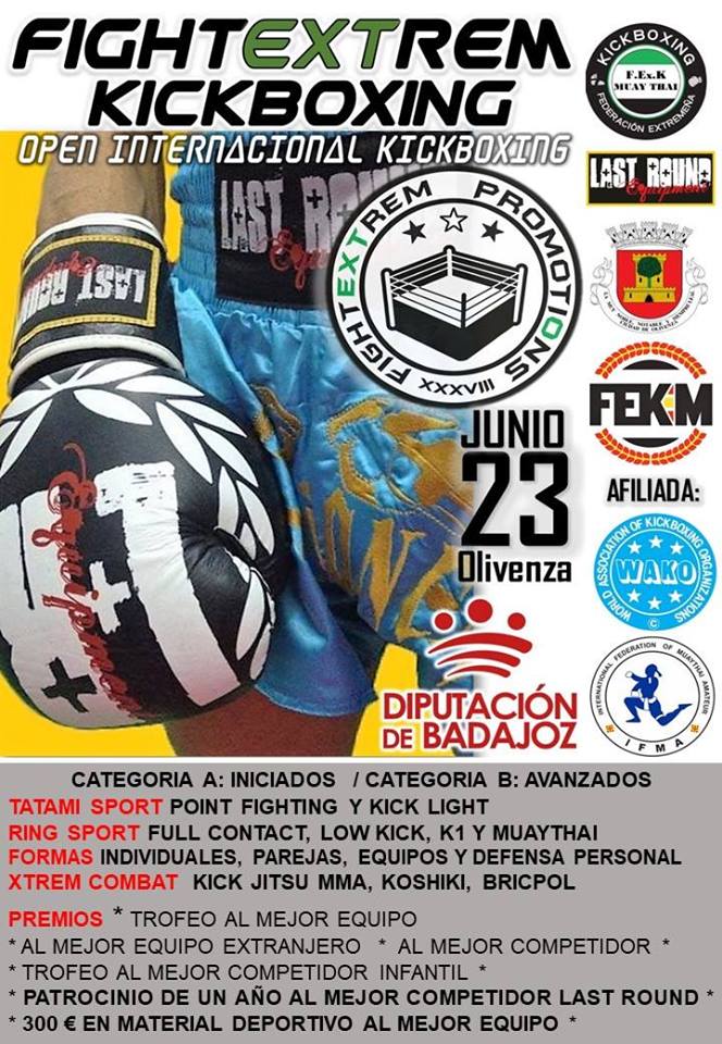 Los Luchadores isleños en el II Open Internacional FIGHTEXTREM KICKBOXING