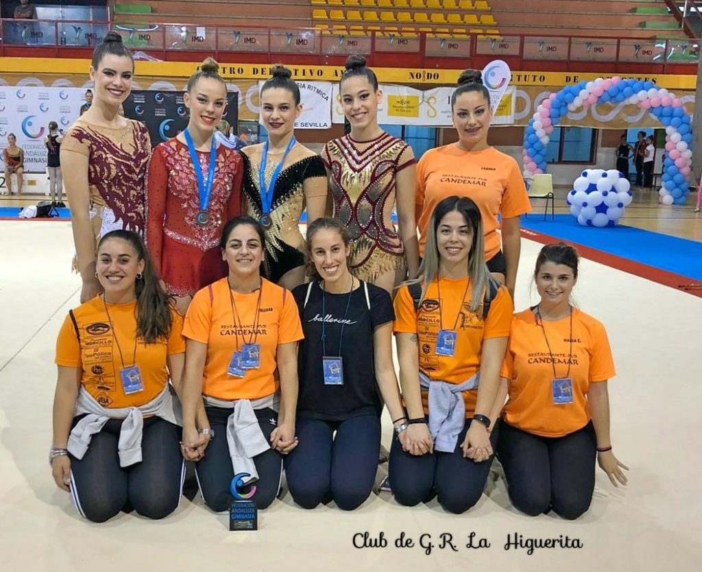 Buen torneo del Club de Gimnasia Rítmica “La Higuerita” en la final de la Copa y Precopa de Andalucía