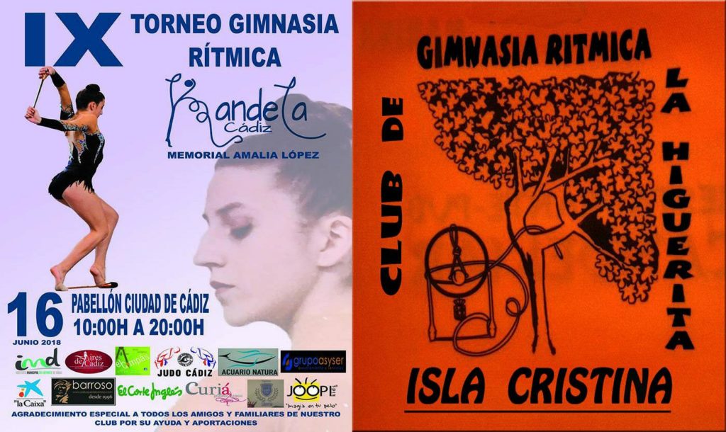 El Club de Gimnasia Rítmica “La Higuerita”  en el IX Torneo Kandela de Gimnasia Rítmica de Cádiz