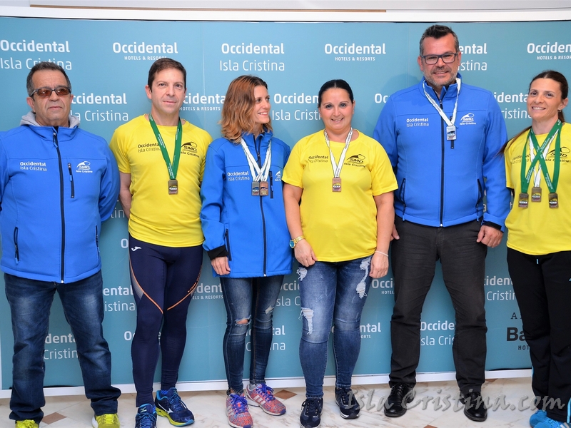 Los veteranos del C.A. Isla Cristina a por el oro del Campeonato de Andalucía Máster