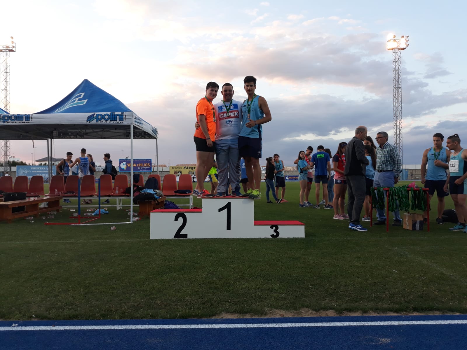 El atleta isleño Ricardo Orta campeón del Andaluz Juvenil