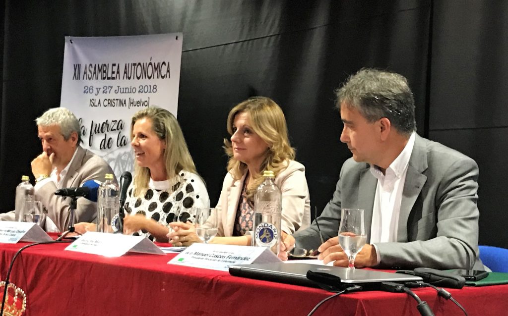 La Alcaldesa inaugura la XII Asamblea del Sindicato Andaluz de Enfermería que se celebra en Isla Cristina