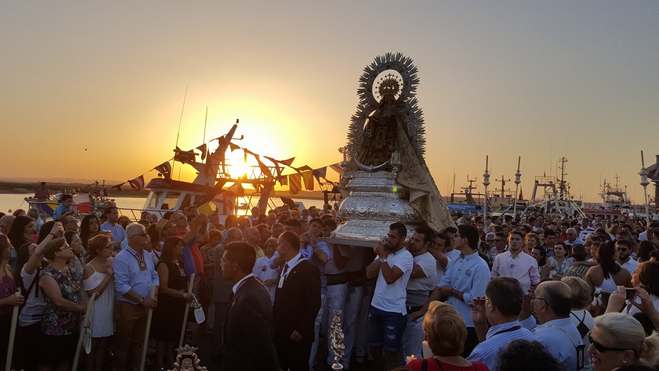 La Virgen del Carmen de Isla Cristina será embarcada