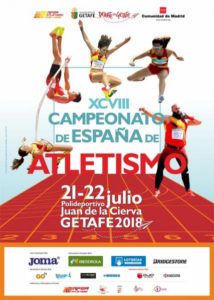 Laura García-Caro, Héctor Santos y Alejandro Matantu en el Campeonato de España