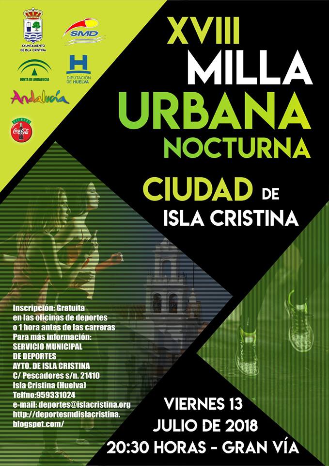XVII Milla Urbana Nocturna Ciudad de Isla Cristina