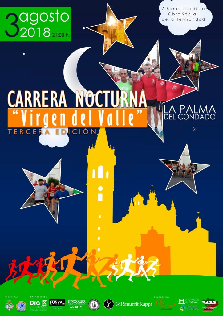 La Palma celebra la III Carrera Nocturna Virgen del Valle