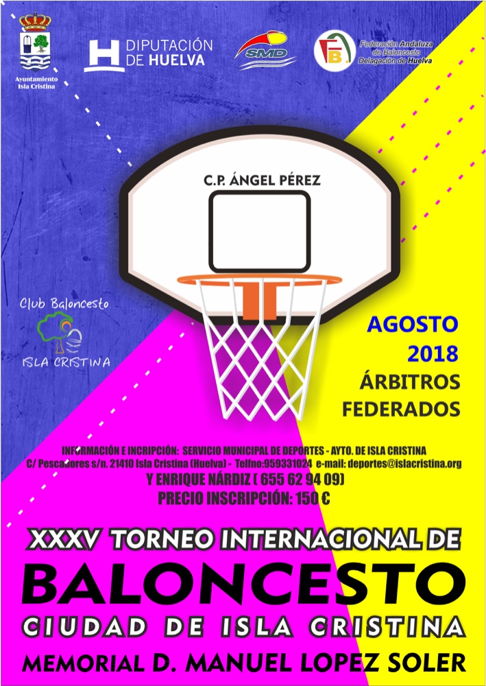 En Marcha el XXXV Torneo Internacional de Baloncesto Ciudad de Isla Cristina
