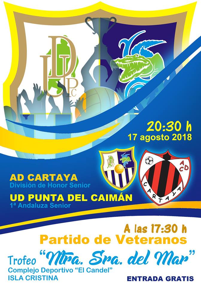 Cartaya vs Punta del Caimán, este viernes en Isla Cristina