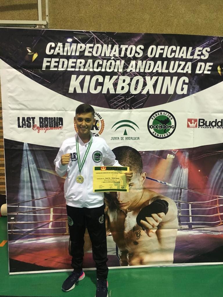 Oro para Daniel Rodríguez, en el Open Nacional de Andalucía de KickBoxing