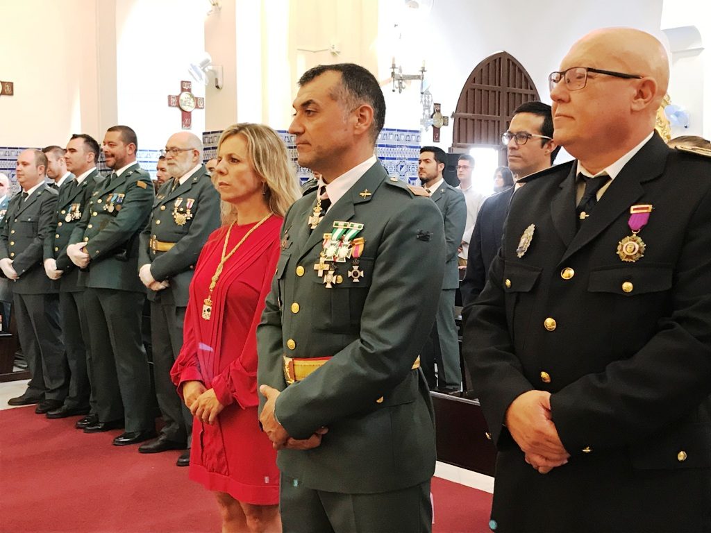 La Guardia Civil de Isla Cristina festejó a su Patrona la Virgen del Pilar