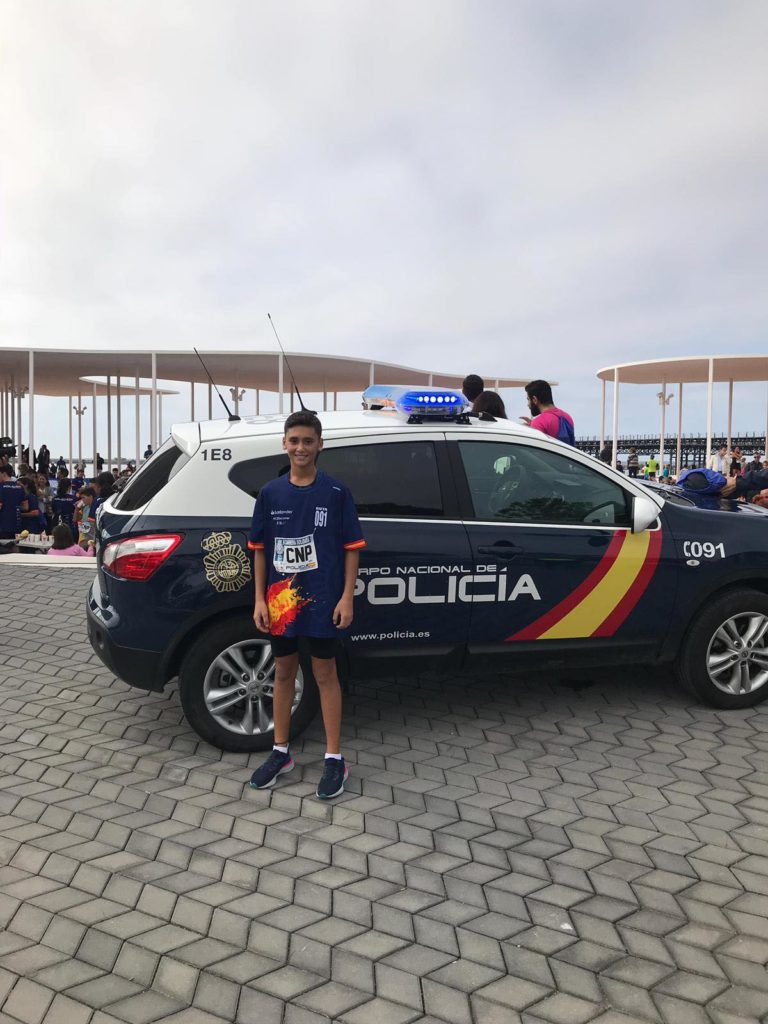 Daniel Rodríguez participó en la “II Carrera Solidaria Huelva”